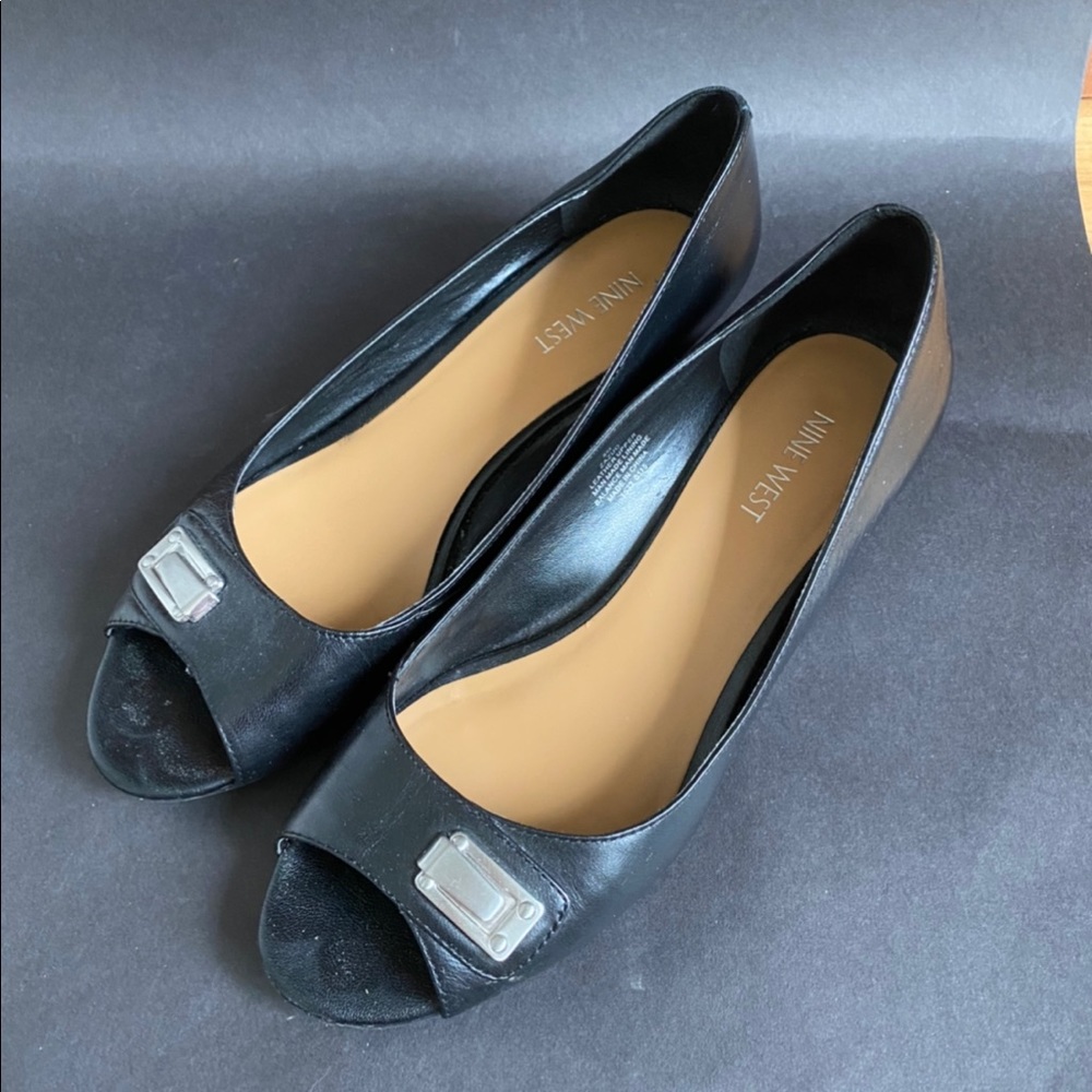 Nine West Peep Toe Wedges